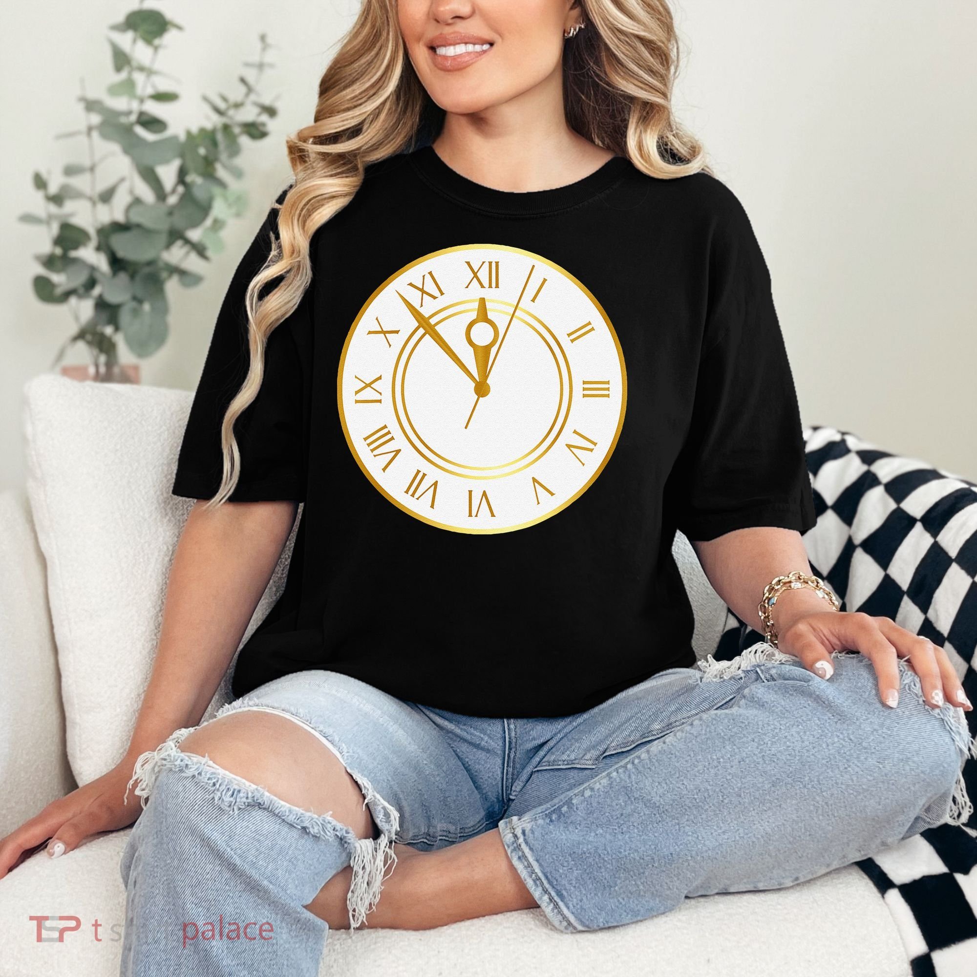 New YearS Eve Clock Comfort Colors T-Shirt