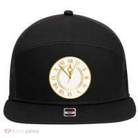 New YearS Eve Clock 7 Panel Mesh Trucker Snapback Hat thumb 0
