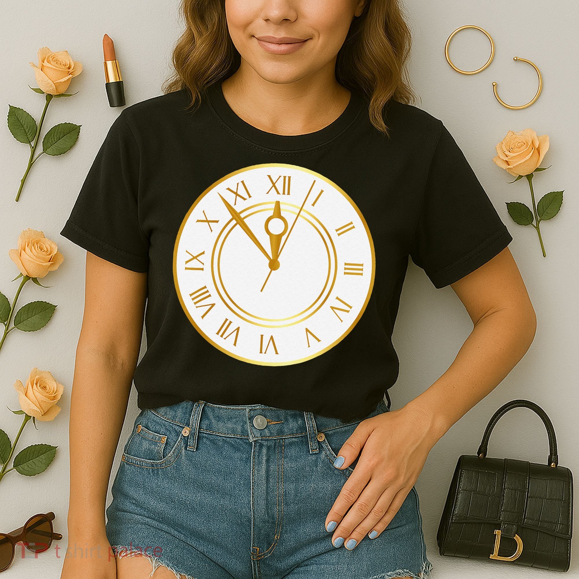 New YearS Eve Clock Comfort Colors Boxy T-Shirt