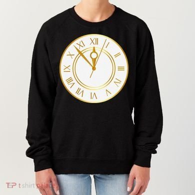 New YearS Eve Clock Women's Sweatshirt