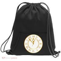 New YearS Eve Clock Sweatshirt Cinch Pack Bag thumb 0