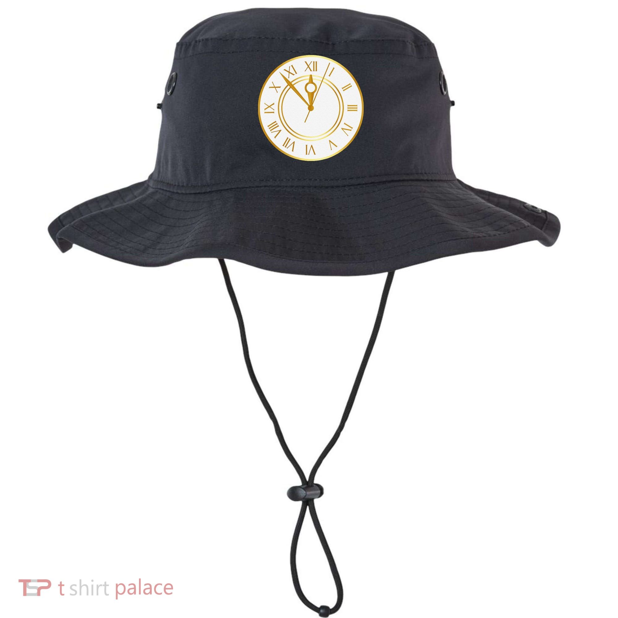 New YearS Eve Clock Bucket Hat