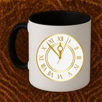 New YearS Eve Clock Coffee Mug thumb 2