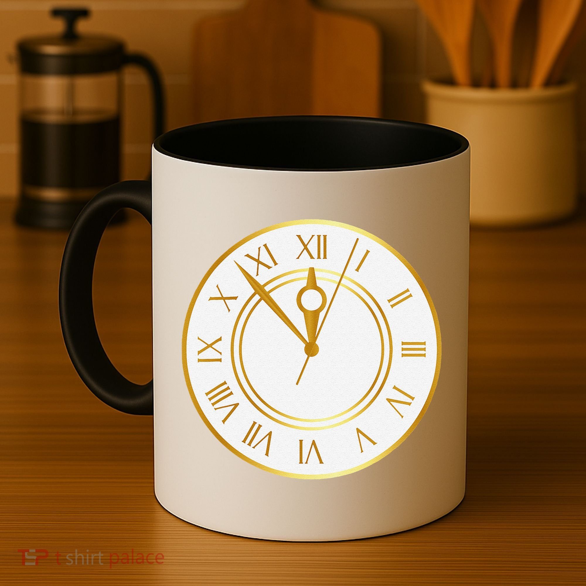 New YearS Eve Clock Coffee Mug