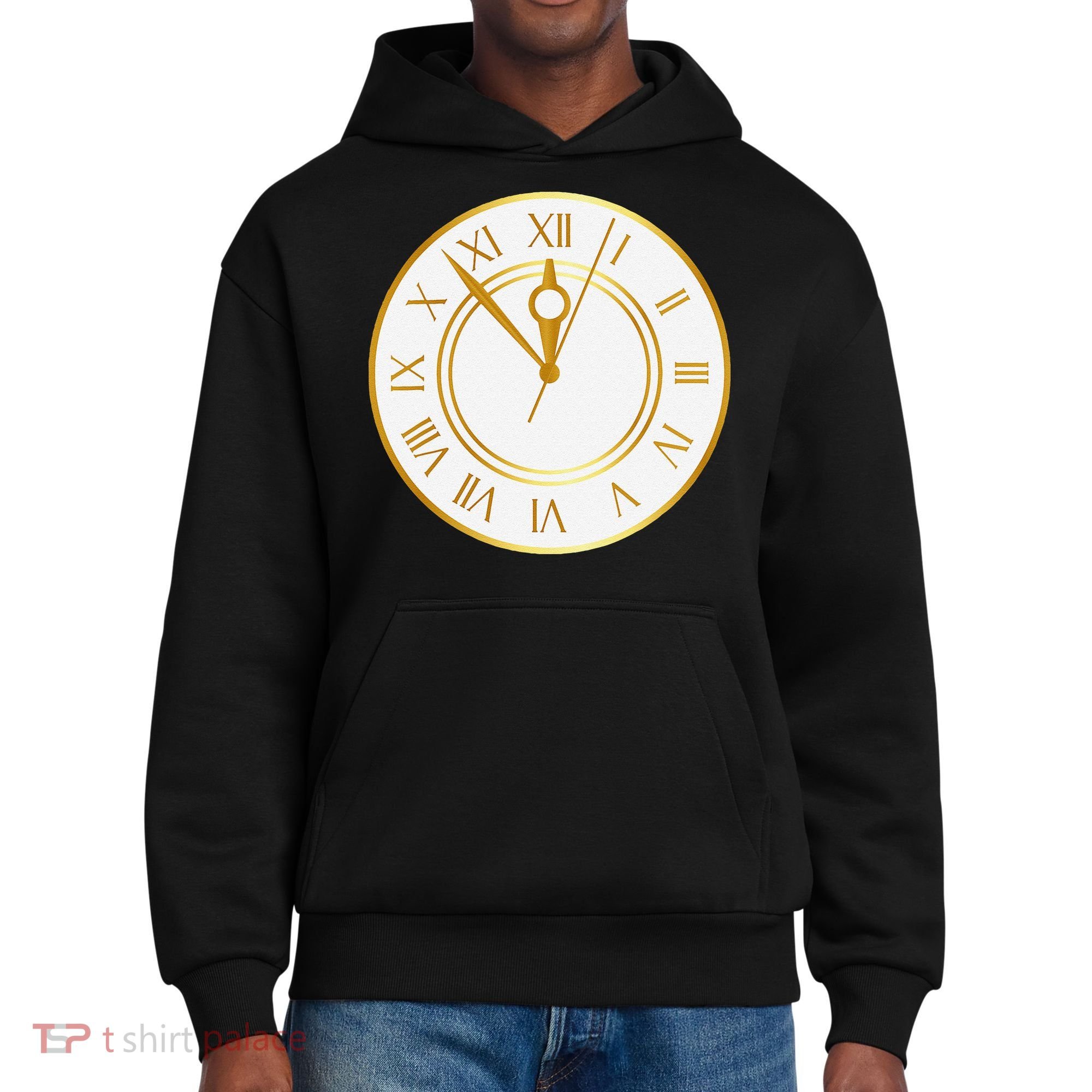 New YearS Eve Clock District V.I.T. Heavyweight Hoodie