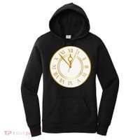 New YearS Eve Clock Women's Hoodie thumb 0