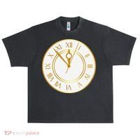 New YearS Eve Clock Urban Oversized Heavyweight T-Shirt thumb 0