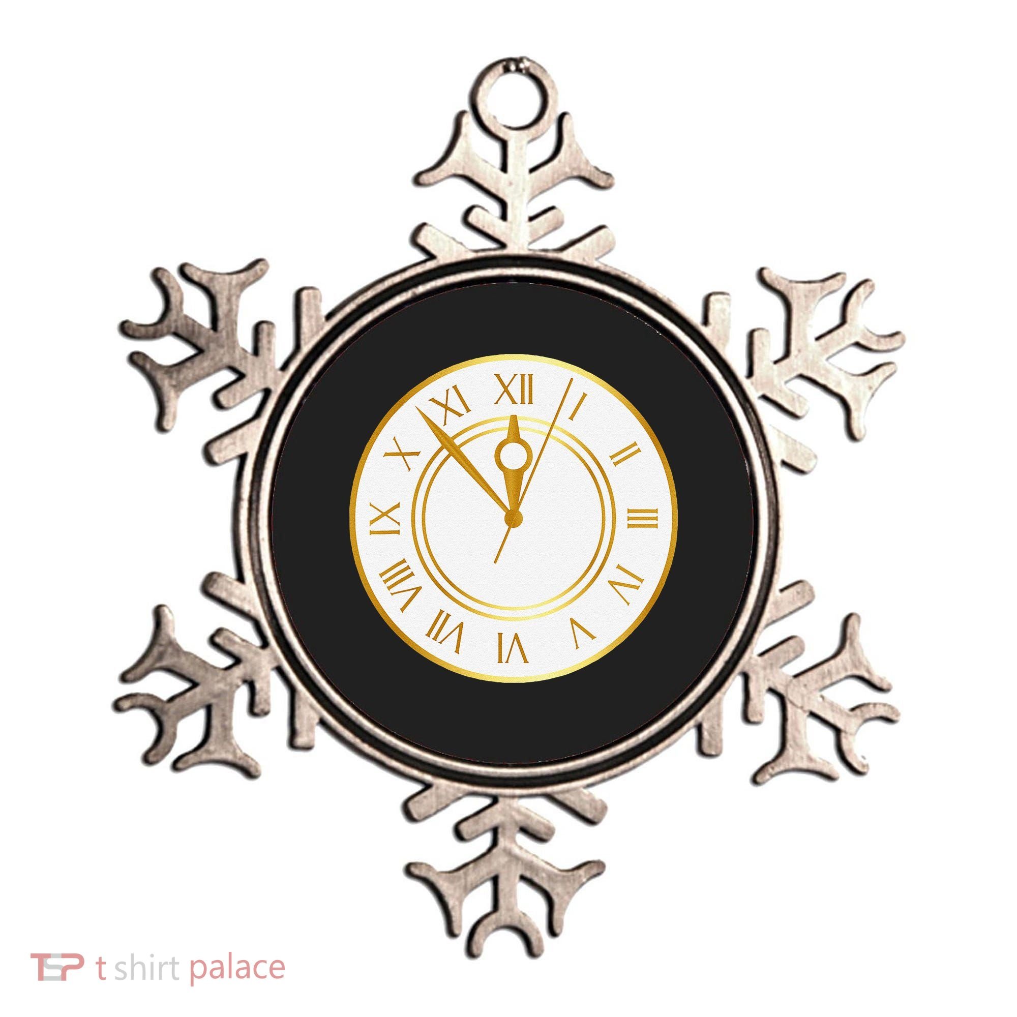 New YearS Eve Clock Ornament