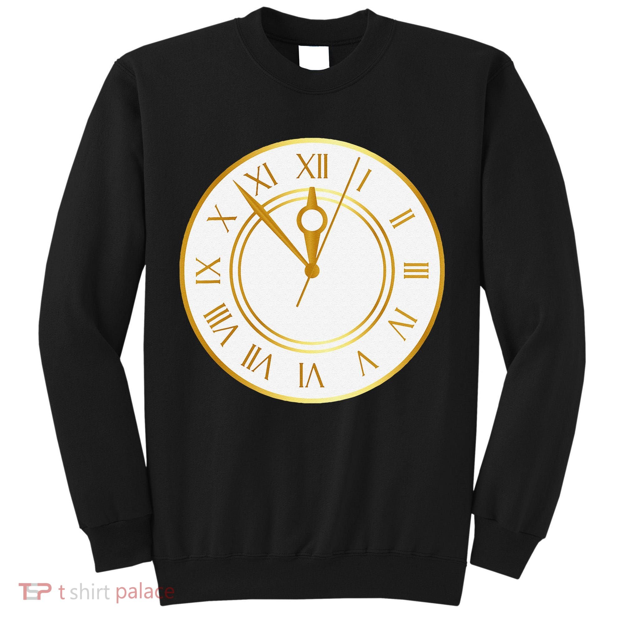 New YearS Eve Clock Tall Sweatshirt