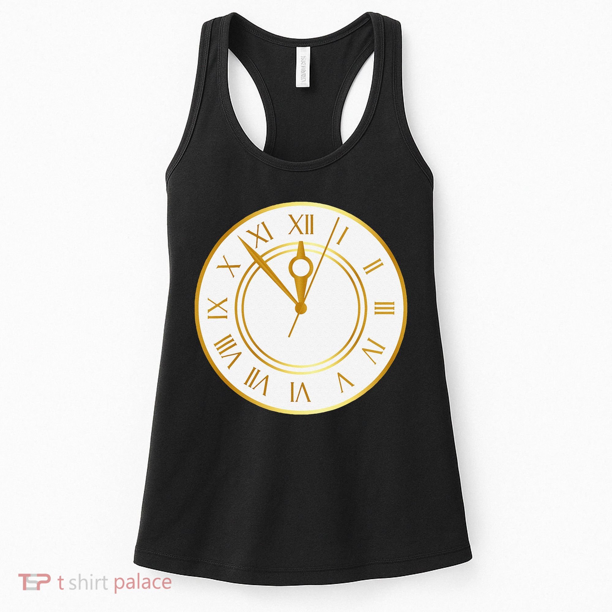New YearS Eve Clock Women's Tank Top
