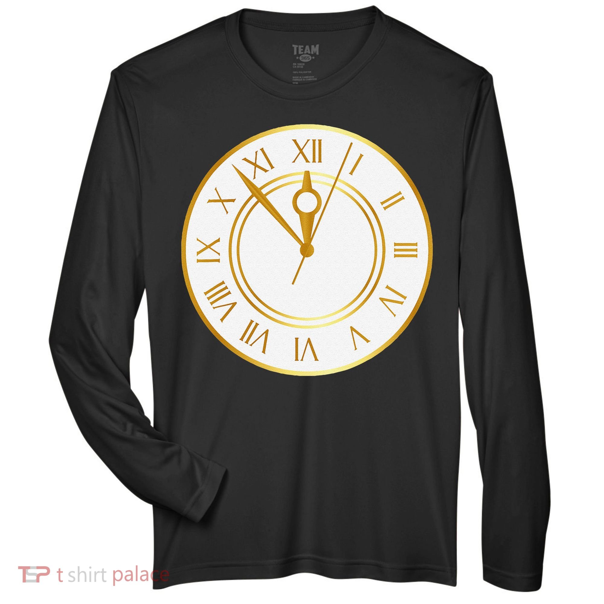 New YearS Eve Clock Zone Performance Long-Sleeve T-Shirt