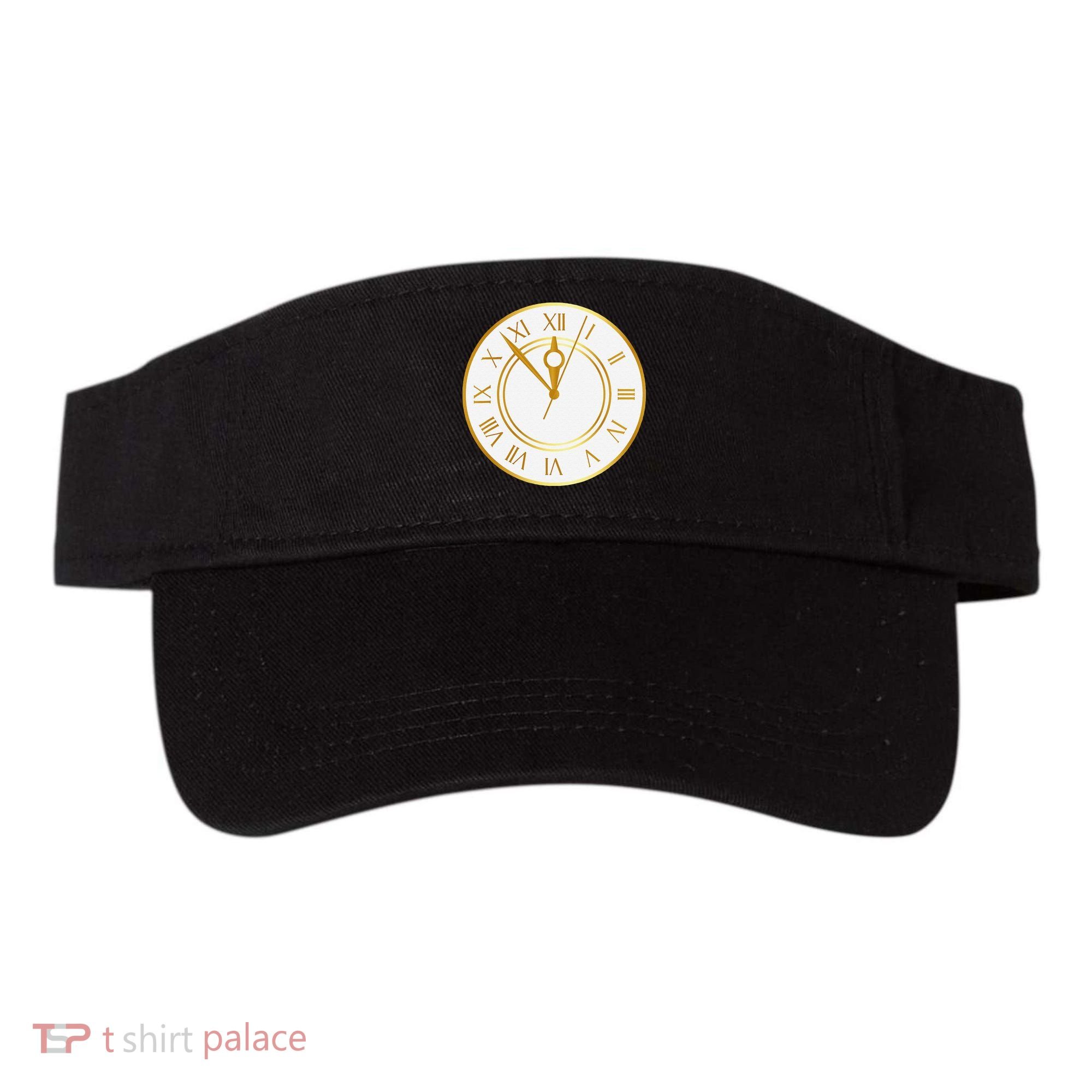 New YearS Eve Clock Visor