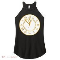 New YearS Eve Clock Women's Perfect Tri Rocker Tank thumb 0