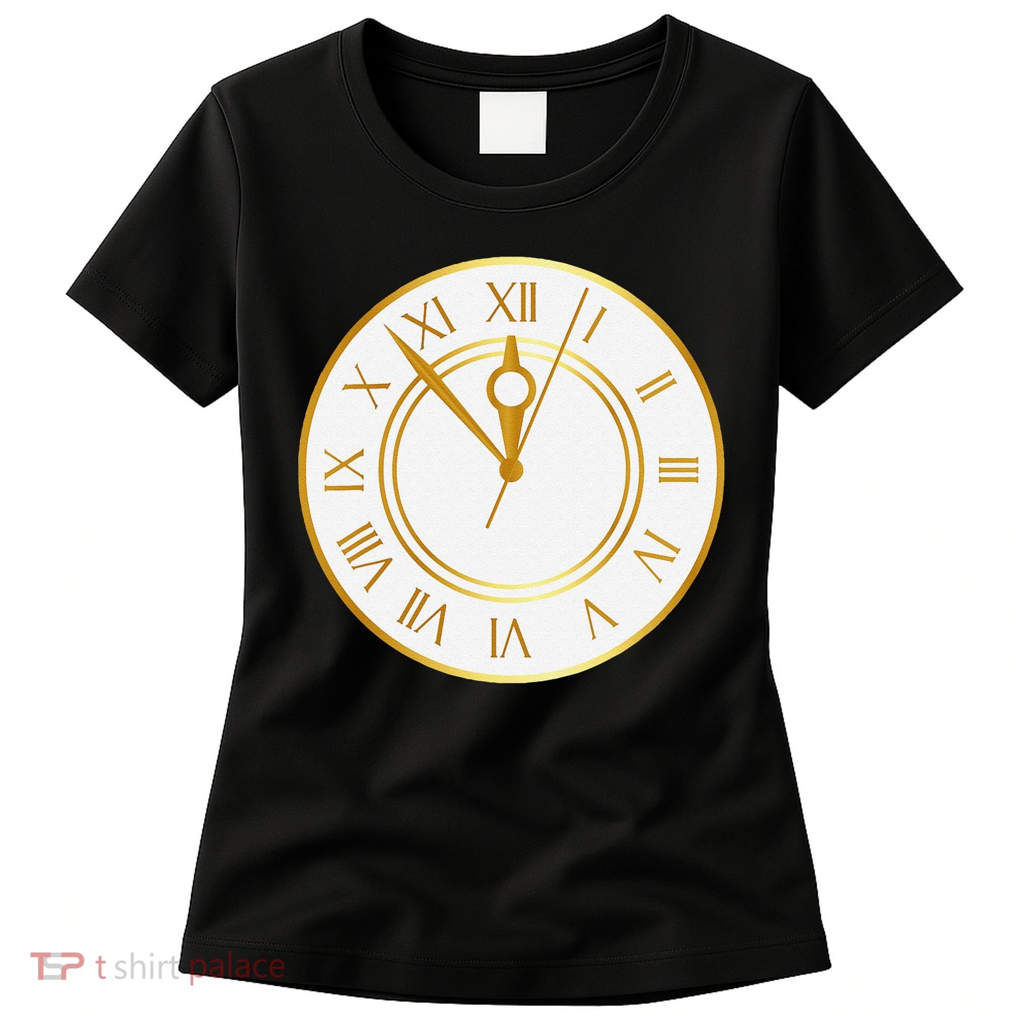 New YearS Eve Clock Women's T-Shirt