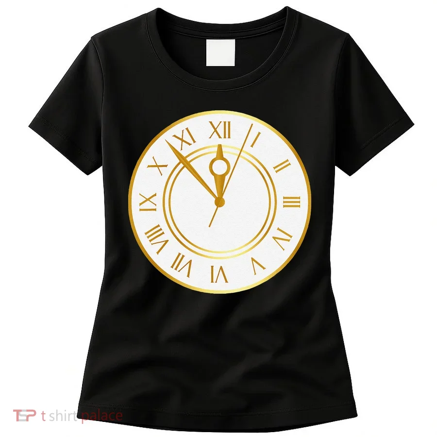 New YearS Eve Clock Women's T-Shirt
