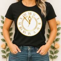 New YearS Eve Clock Women's T-Shirt thumb 2