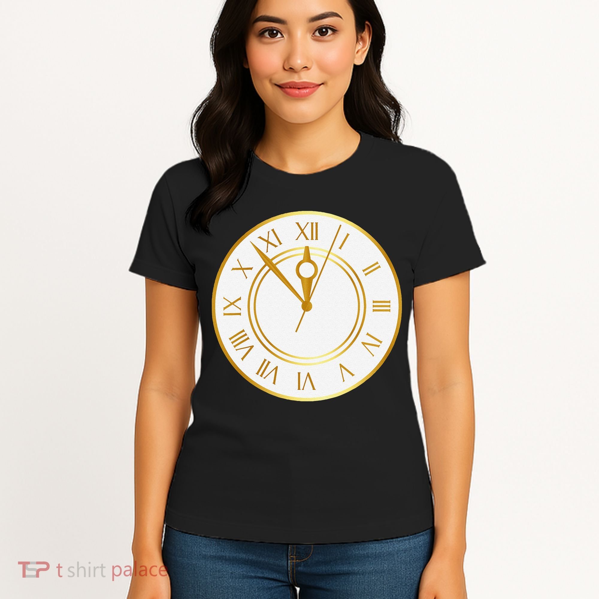 New YearS Eve Clock Women's T-Shirt