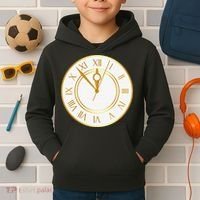New YearS Eve Clock Kids Hoodie thumb 2
