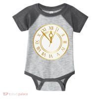 New YearS Eve Clock Infant Baby Jersey Bodysuit thumb 0