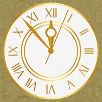 New YearS Eve Clock Garment-Dyed Women's Muscle Tee thumb 6