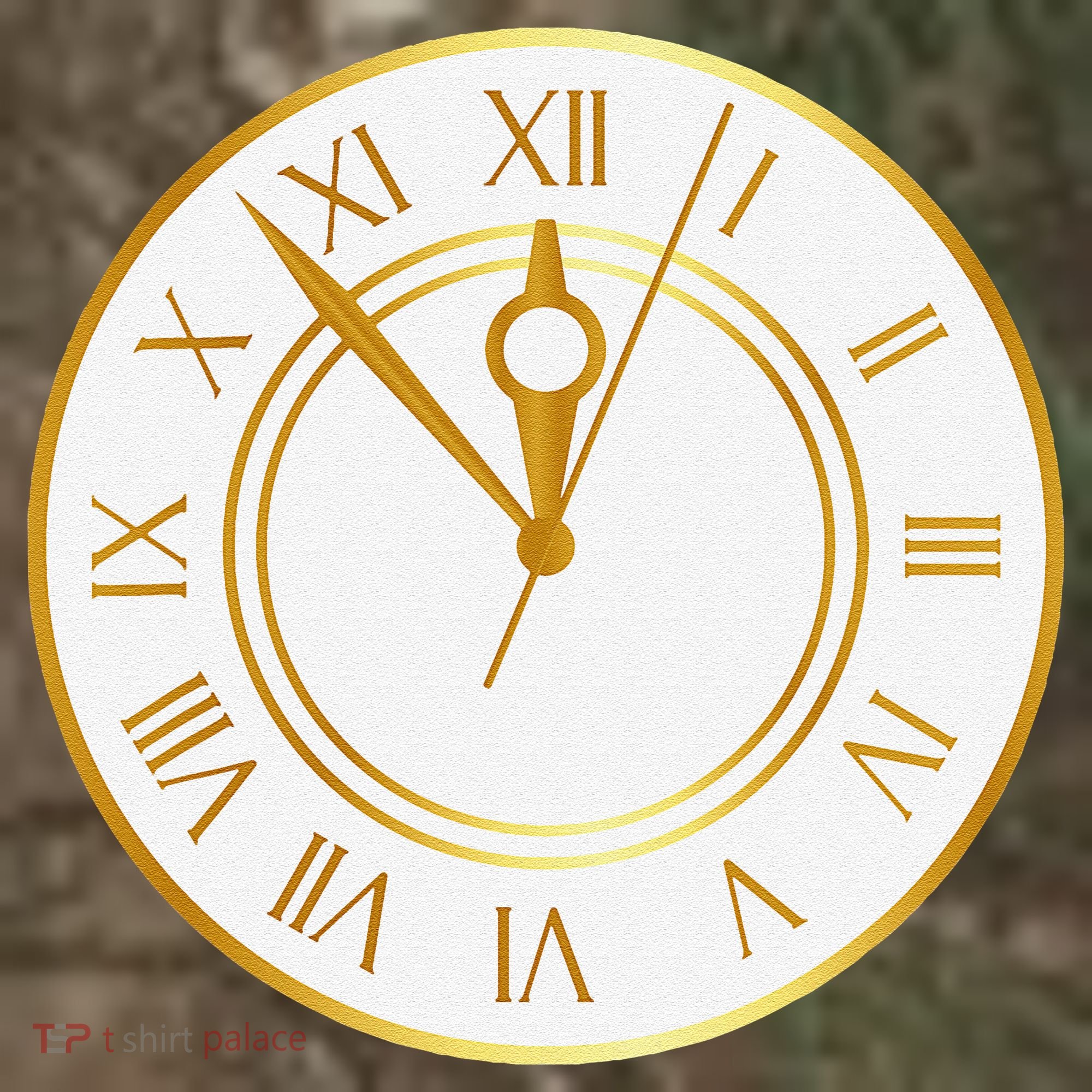 New YearS Eve Clock Camo Xtreme Backpack