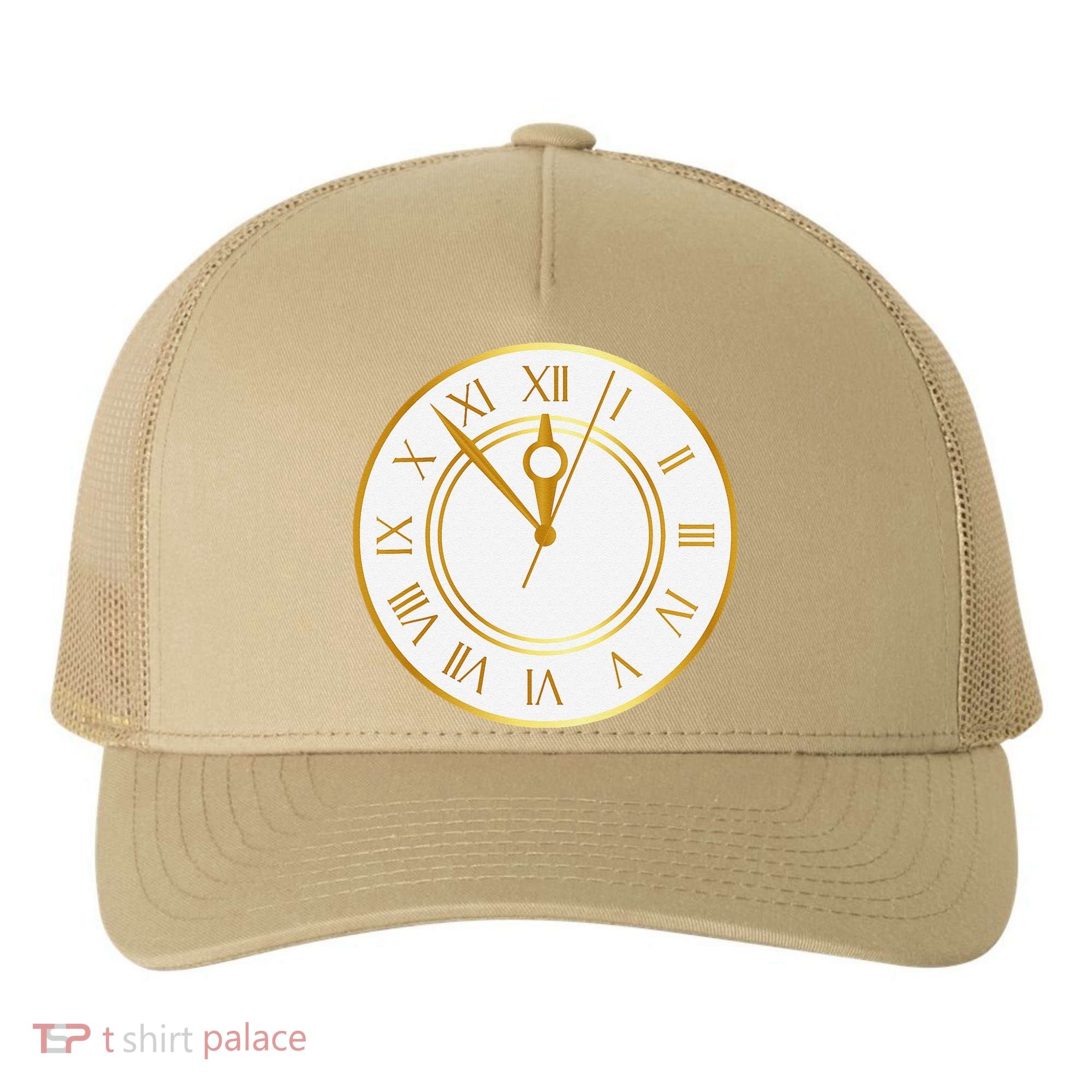 New YearS Eve Clock Yupoong Adult 5-Panel Trucker Hat