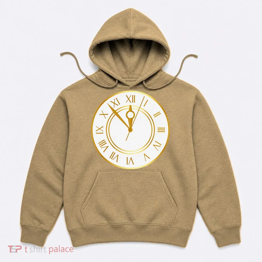 New YearS Eve Clock Hoodie