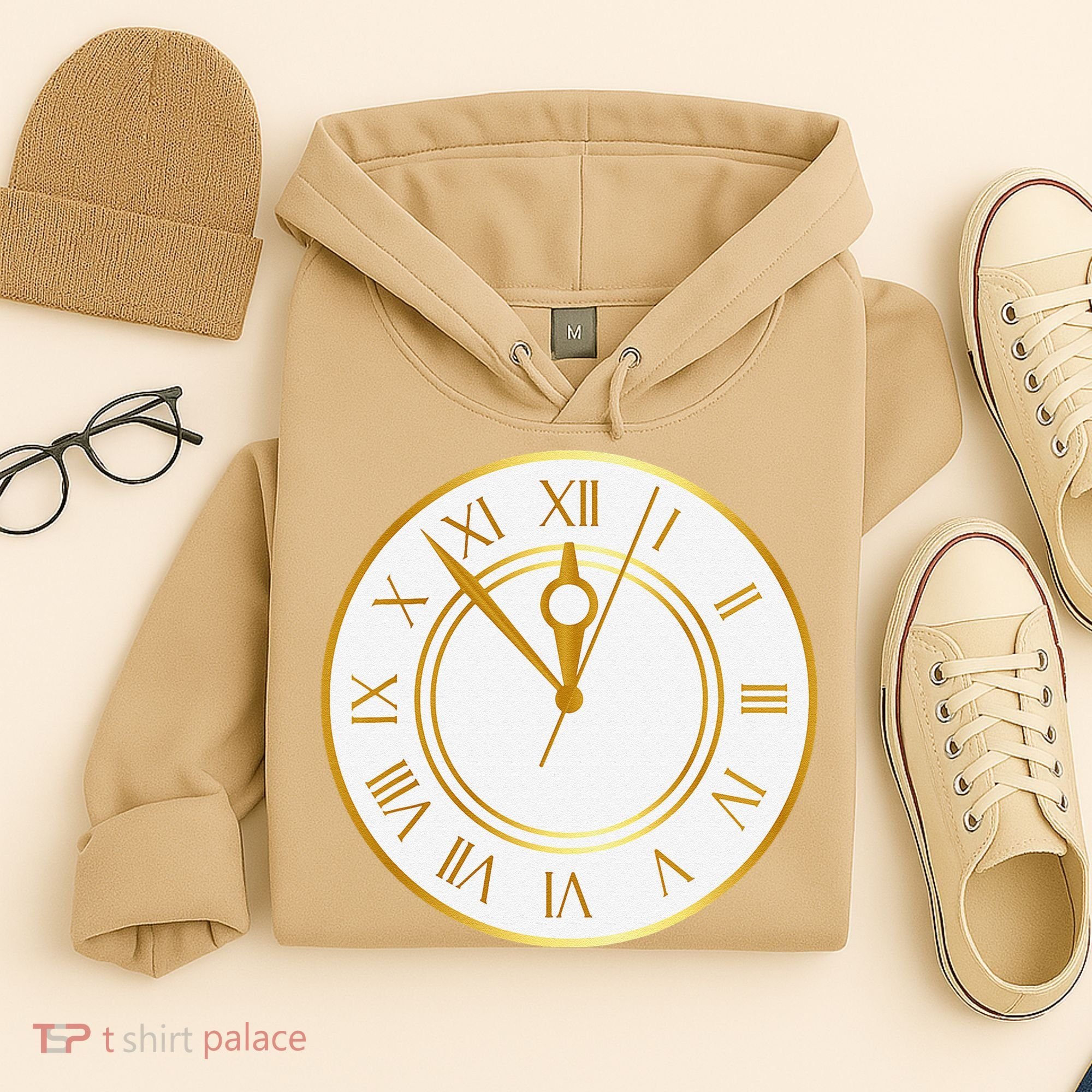 New YearS Eve Clock Hoodie