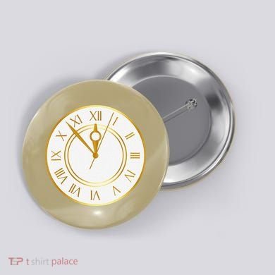 New YearS Eve Clock Button