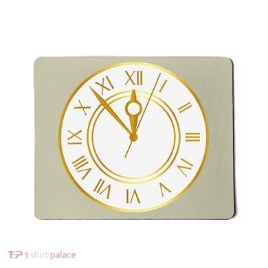 New YearS Eve Clock Mousepad