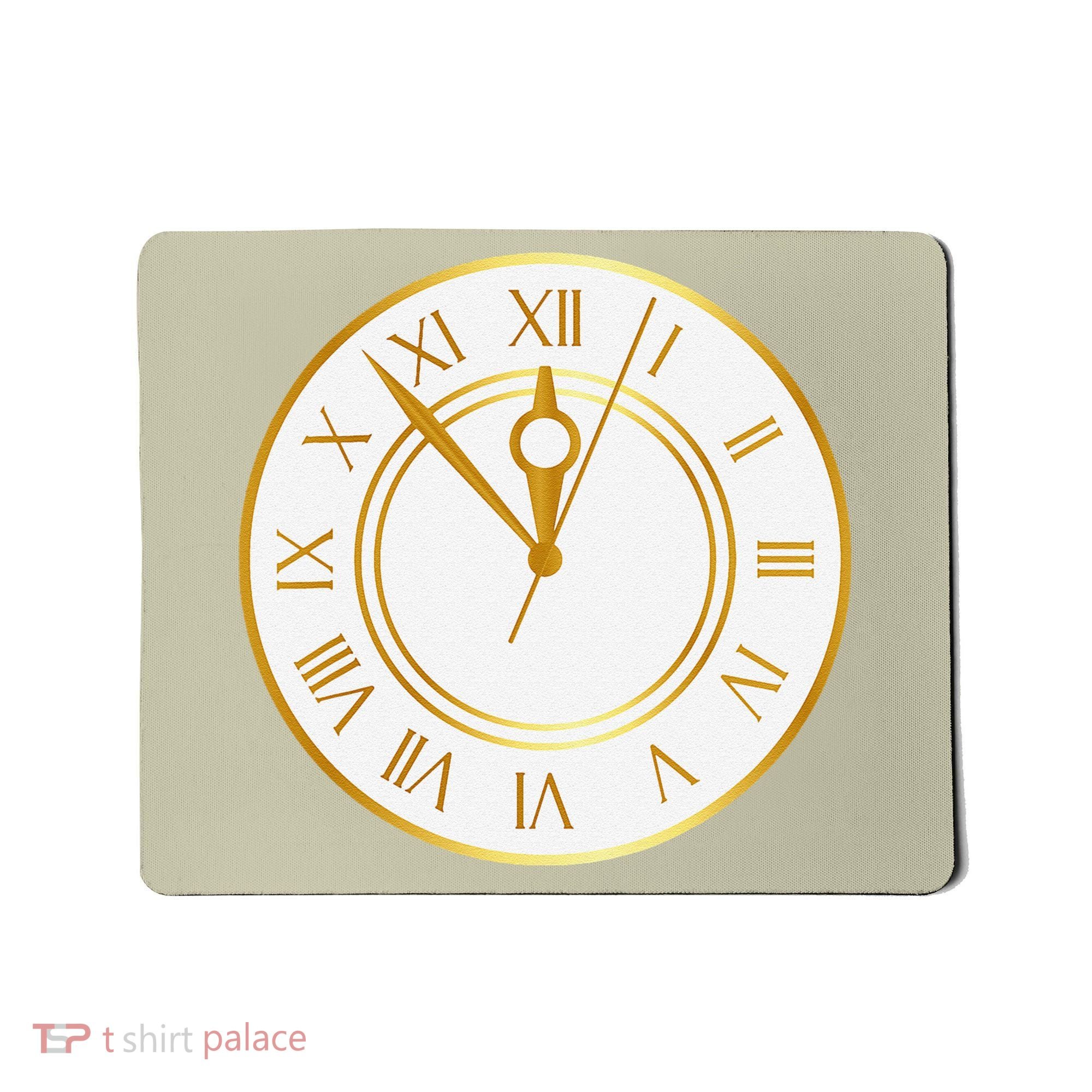 New YearS Eve Clock Mousepad