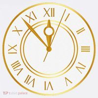 New YearS Eve Clock Garment-Dyed Sweatshirt thumb 2