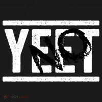 No Yeet Funny Retro Text Backpack thumb 2