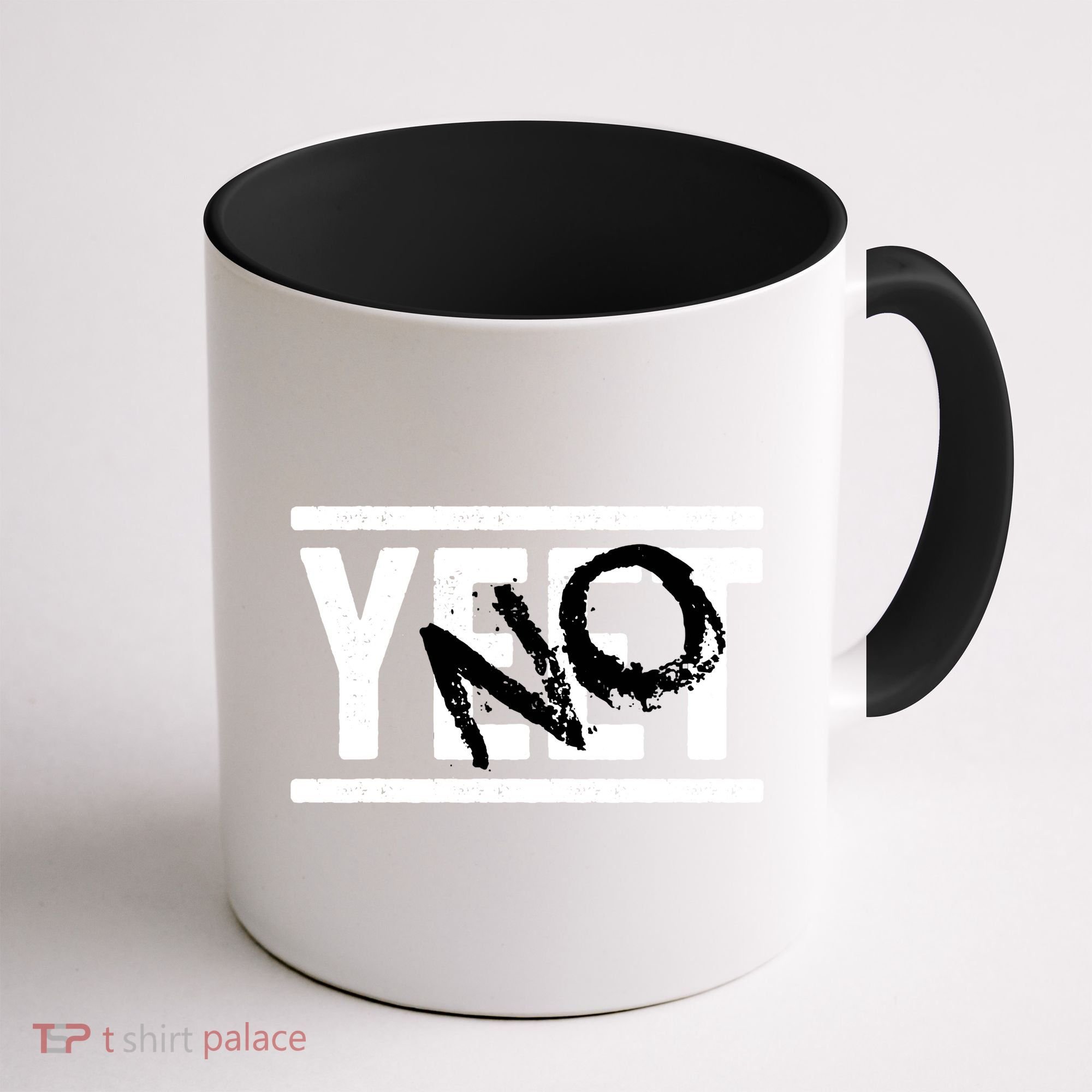 No Yeet Funny Retro Text Coffee Mug