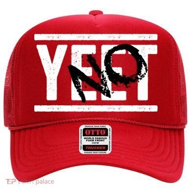 No Yeet Funny Retro Text Hat