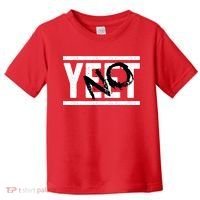 No Yeet Funny Retro Text Toddler T-Shirt thumb 0