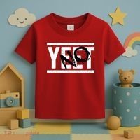 No Yeet Funny Retro Text Toddler T-Shirt thumb 3