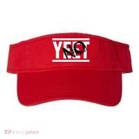 No Yeet Funny Retro Text Visor thumb 0