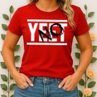 No Yeet Funny Retro Text Women's T-Shirt thumb 2
