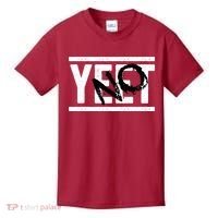 No Yeet Funny Retro Text Kids T-Shirt thumb 0