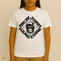 New York Hardcore Monkey Is Worldwide Nyhc Punks Not Dead T-Shirt thumb 4