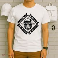 New York Hardcore Monkey Is Worldwide Nyhc Punks Not Dead T-Shirt thumb 6
