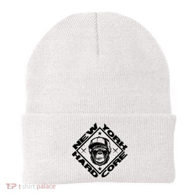 New York Hardcore Monkey Is Worldwide Nyhc Punks Not Dead Beanie