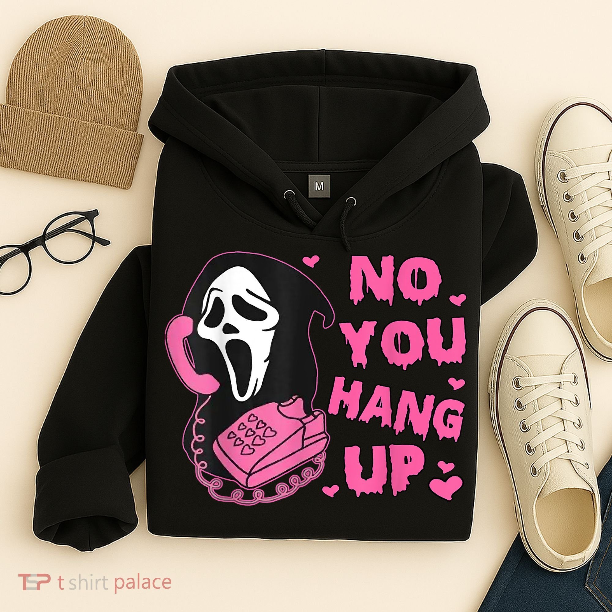 No You Hang Up First Ghost Calling Halloween Hoodie