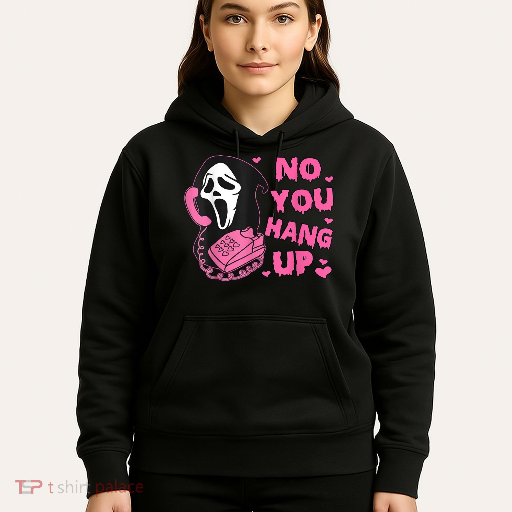 No You Hang Up First Ghost Calling Halloween Hoodie