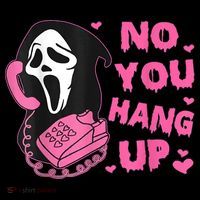 No You Hang Up First Ghost Calling Halloween Sweatshirt thumb 3