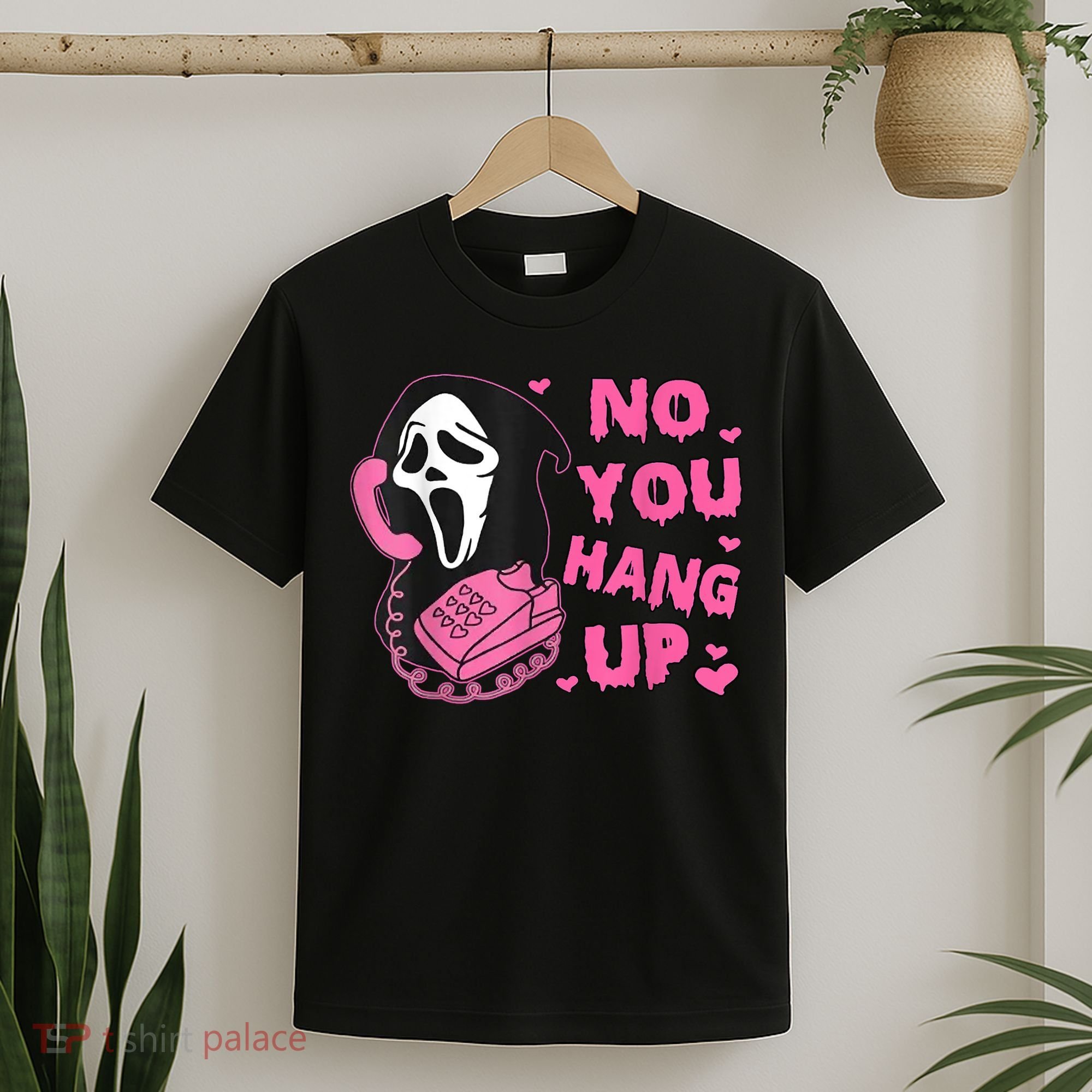 No You Hang Up First Ghost Calling Halloween T-Shirt