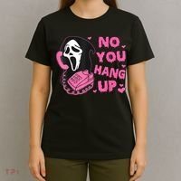 No You Hang Up First Ghost Calling Halloween T-Shirt thumb 4