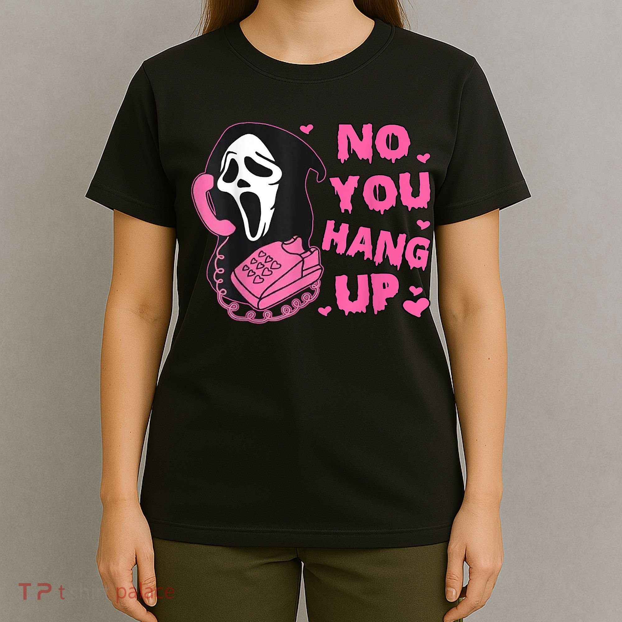 No You Hang Up First Ghost Calling Halloween T-Shirt