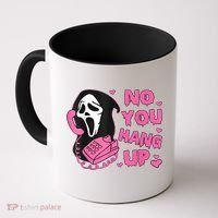 No You Hang Up First Ghost Calling Halloween Coffee Mug thumb 0